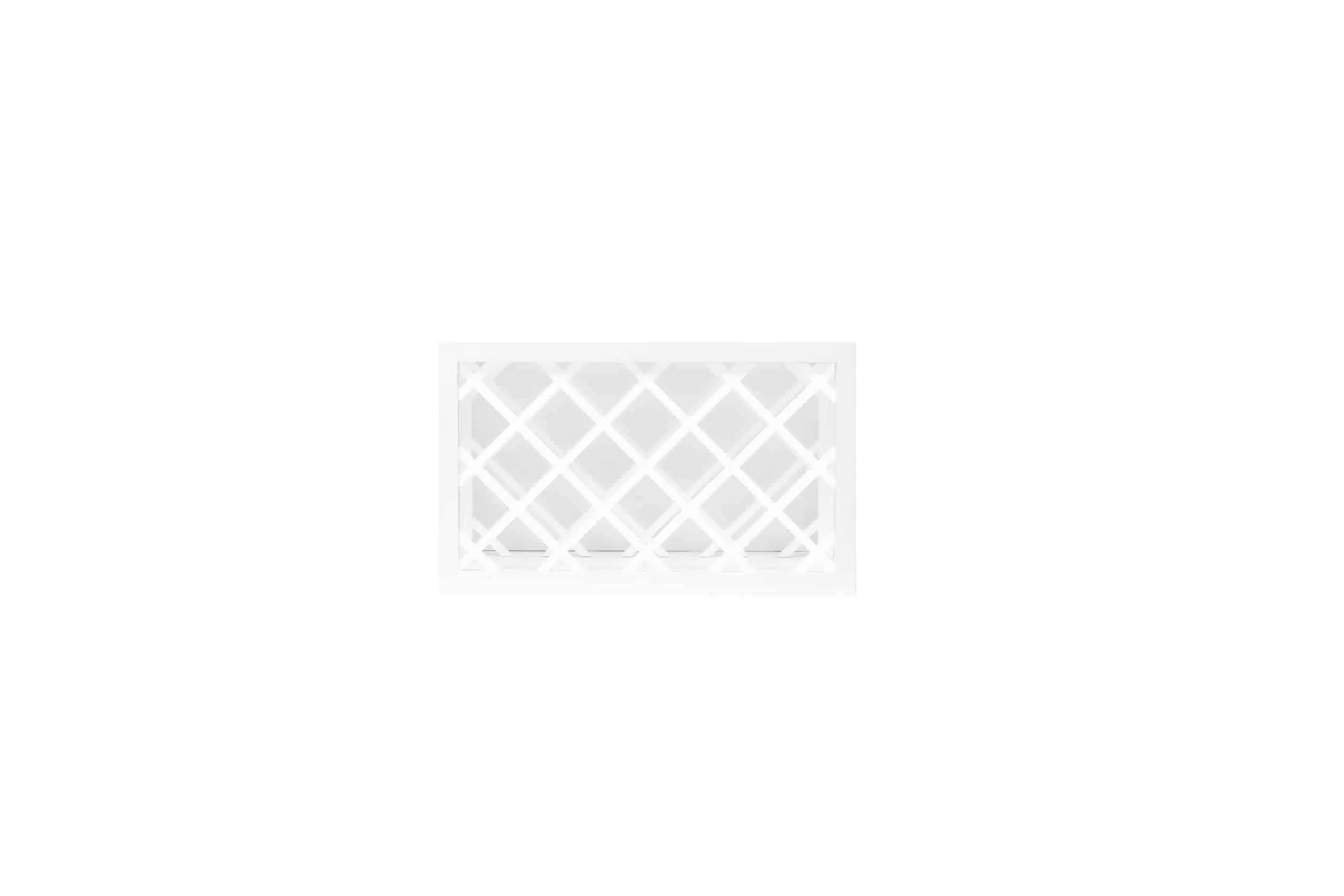 White Shaker 30" × 18" Wine Rack Cabinet - White Shaker RTA cabinet (SKU WRC3018)