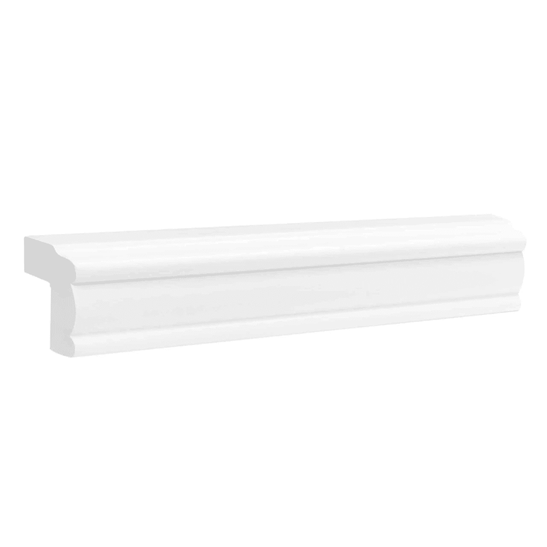 White Shaker Light Rail - White Shaker RTA cabinet