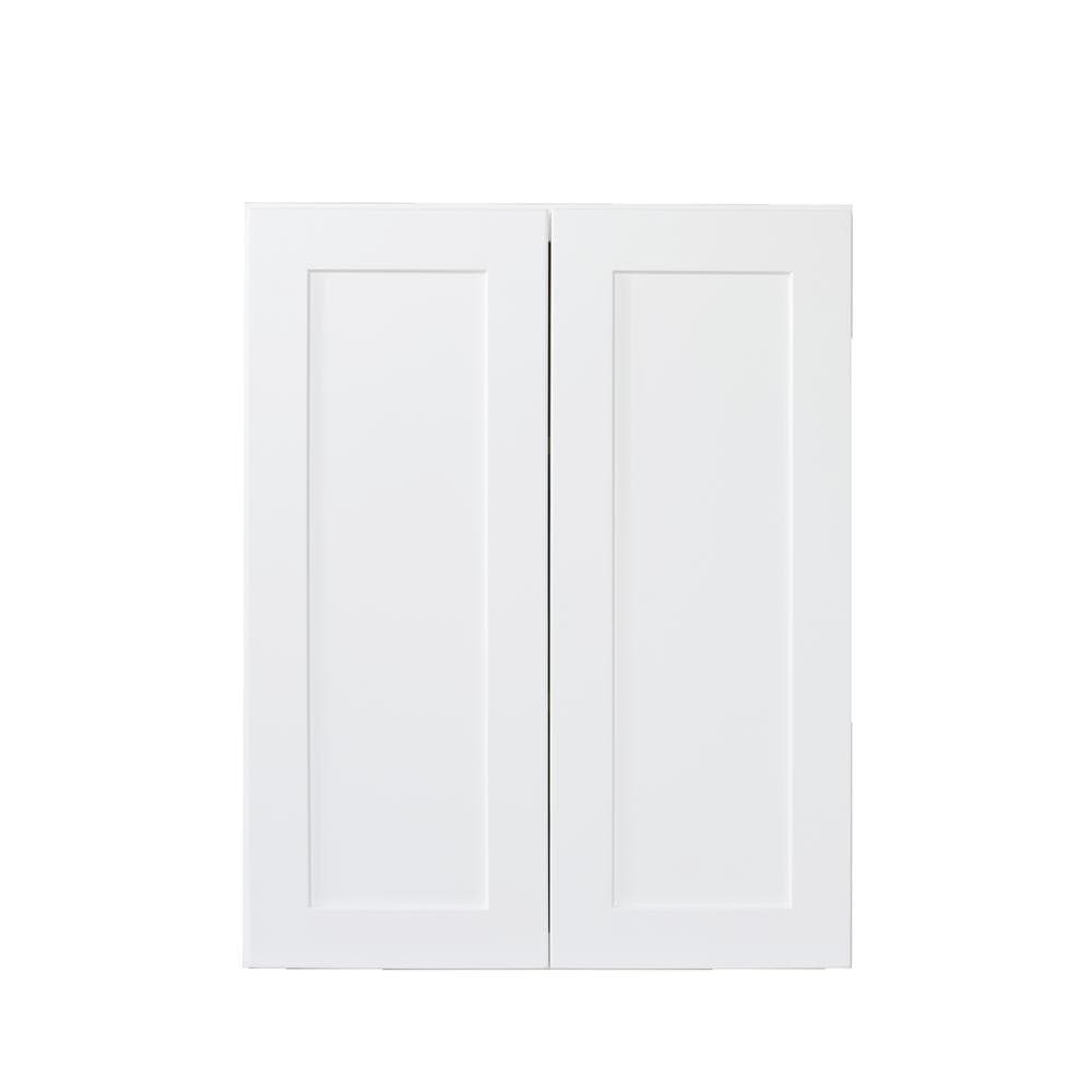White Shaker 30″ × 30″ Wall Cabinet - White Shaker RTA cabinet